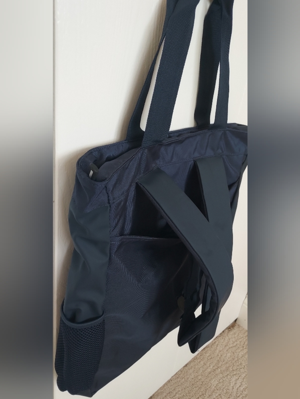 North End NE109 Convertible Insulated Backpack Tote With Handles NWT Navy - Picture 5 of 8